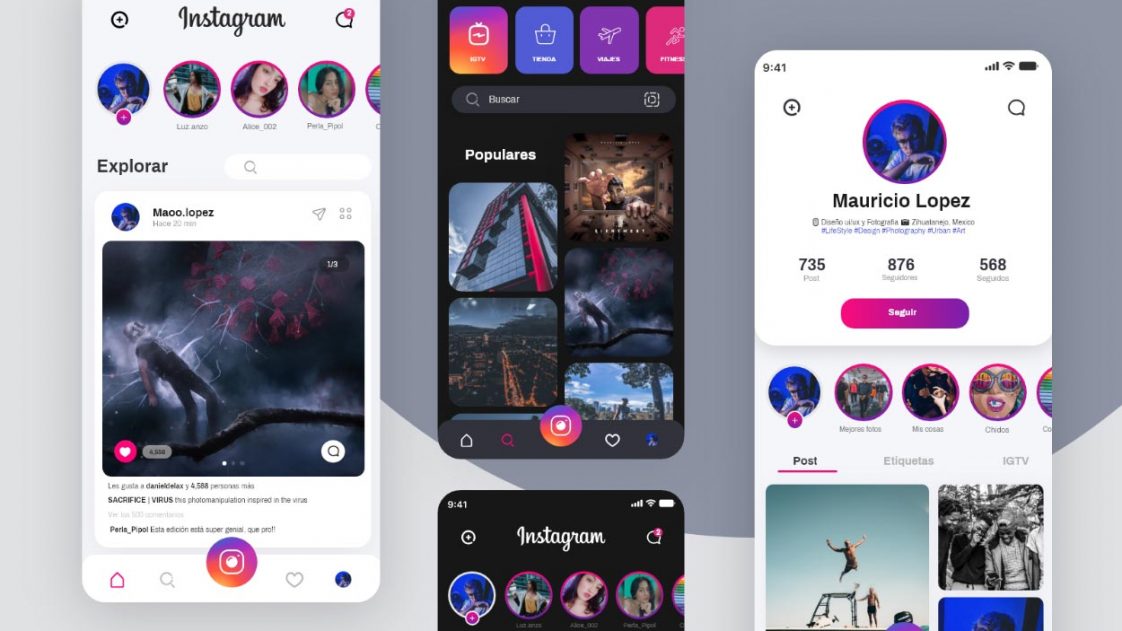Free Short Stories Mobile App XD Template Xd File