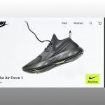 Nike Product Card XD UI Template