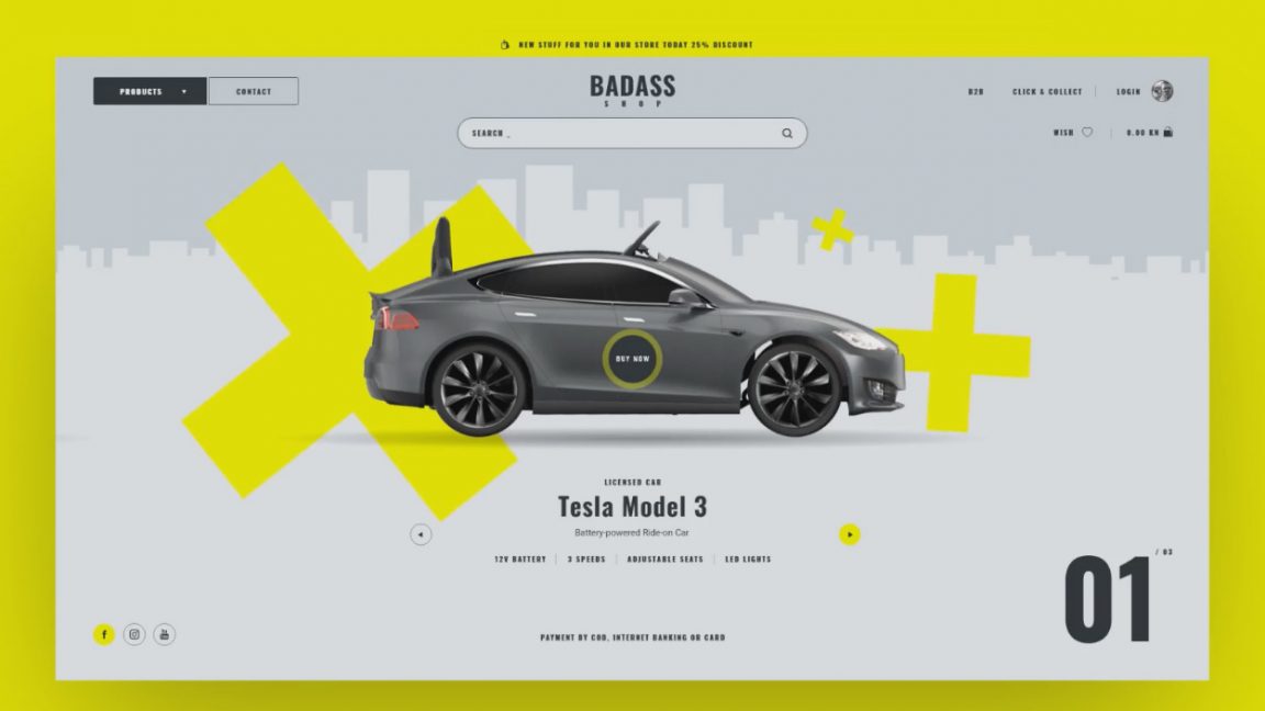 Free Animated Sidebar Navigation Menu Adobe XD template Xd File
