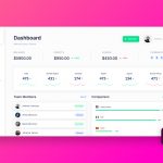 Dashboard Adobe XD freebie