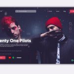 Free Music XD Homepage Concept