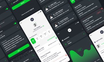 Medical Reminder App Template XD