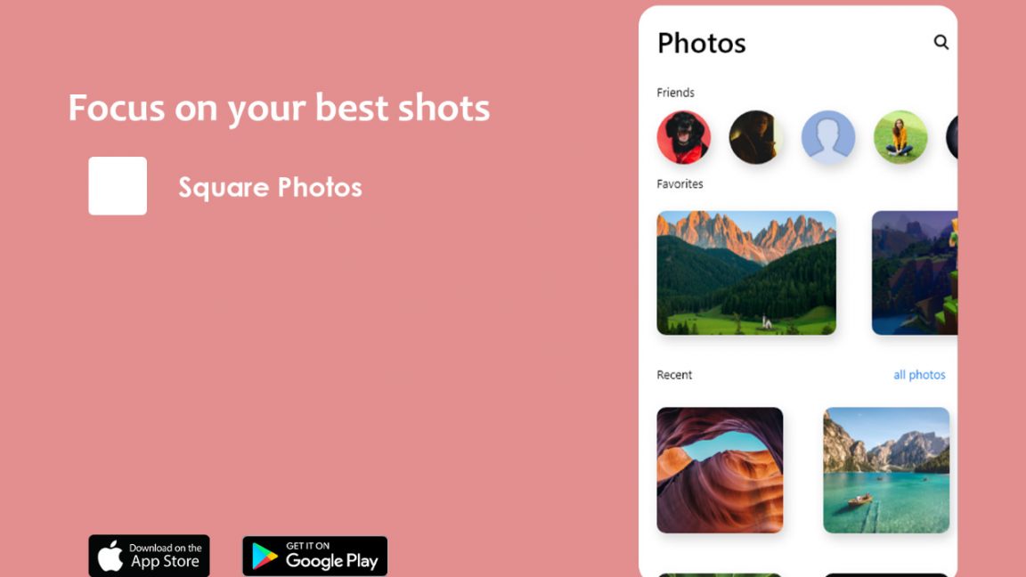 Free Photography Portfolio App Design Free Adobe Xd File