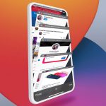 Adobe XD 3D Scrolling Browser Tabs