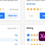 Free eCommerce Starter XD Kit