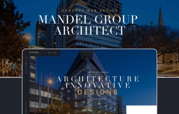 Architecture Website XD Template