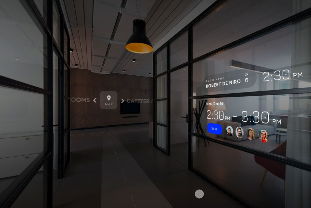 AR Office XD Animation Prototype Template