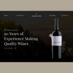 Free Wine Website Animation in XD
