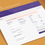 Free WooCommerce Simple Checkout Form XD Template