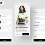 Shopping App Free UI KIts