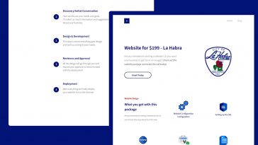 La Habra XD Website Template