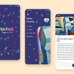 Short Stories Mobile App XD Template