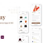 Free Ecommerce UI Kit for Adobe XD