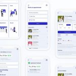Medical App free UI kit for Adobe XD