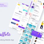 Topnote Free XD Mobile UI Kit