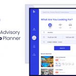 Tour Advisory and Trip Planner XD Website Template