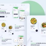 Healthy Food XD Landing Template