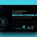 Free XD Odyssey Bicycle Website Template