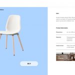 Ecommerce Furniture Store Website Design XD file