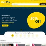 Cleaning Service Adobe XD Website Template