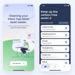 eMail Inbox Cleaning App Adobe XD Template