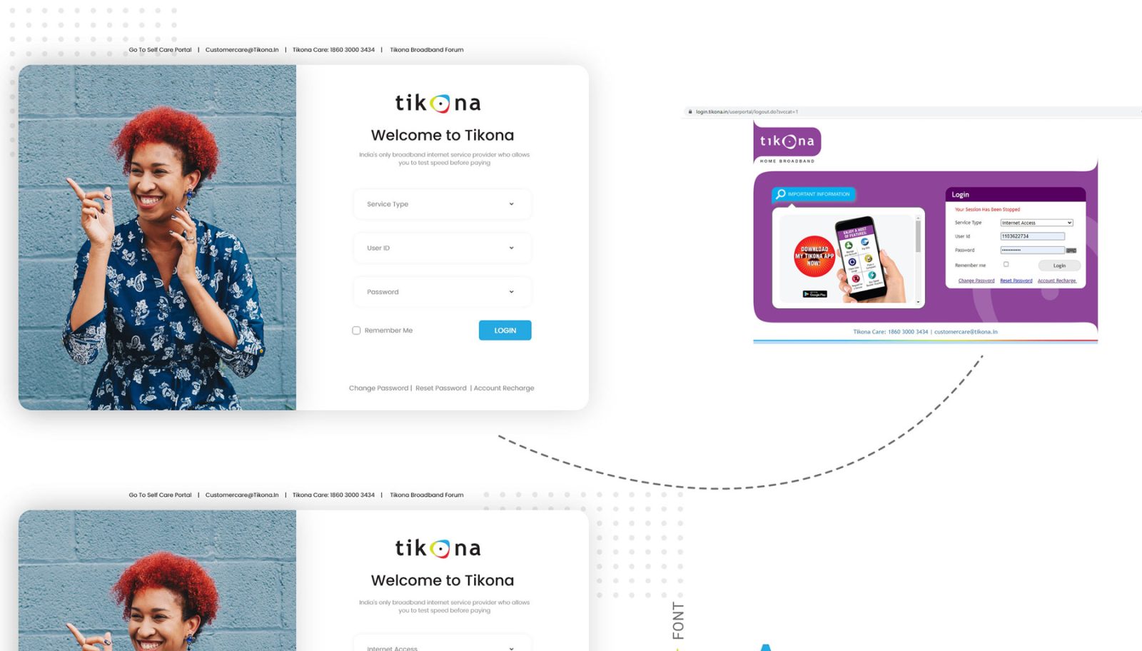 Adobe XD Login Page Template