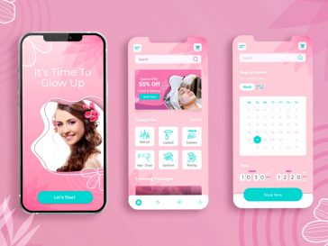 Beauty Parlor XD App Template