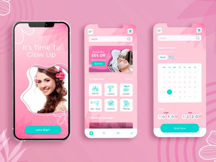 Beauty Parlor XD App Template