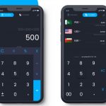 Free Adobe XD Calculator Concept Template