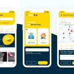 Free Cleaning Service Maintenance App XD Template