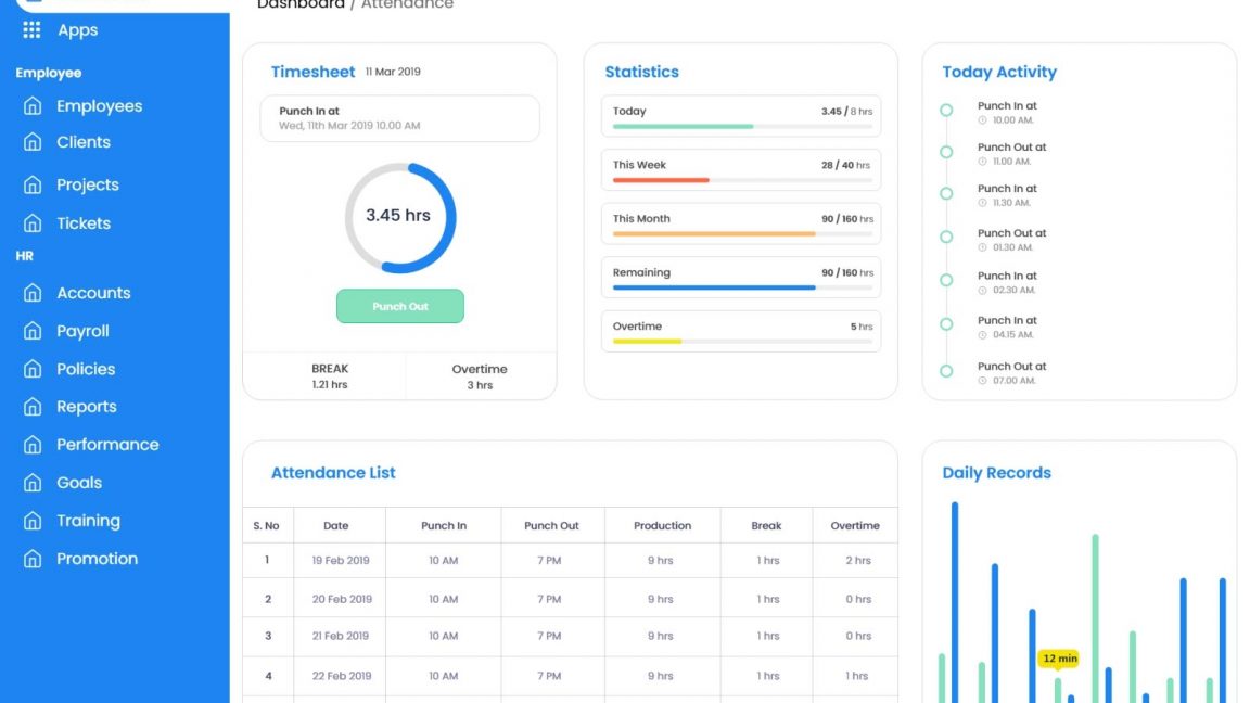 Free Event Management XD Dashboard Template Free XD resources