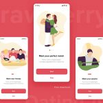 Free Dating App XD Template