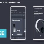 Free Electronics eCommerce XD App Template