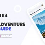 Adventure Guide XD Free UI kit