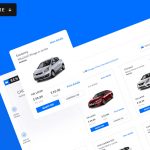 Free Car Rental Web XD Template