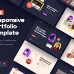 Free XD Responsive Portfolio Template