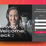 Desktop XD Sign UP Screen