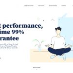 Free Website Hosting Template for Adobe XD