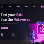Metaverse Analytics Landing Page – Metastudio