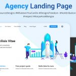 Free Corporate Website Landing Page Figma UI Template