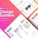 Free Design System Kit Adobe XD Scaled