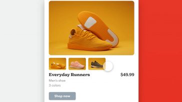 Free XD Sneakers E-commerce Widget