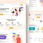Productly- Designer SaaS Landing Page Sketch Website Template