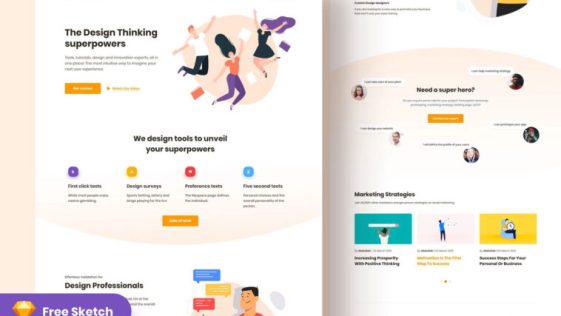 Free Sketch App Templates And Resources Xd File