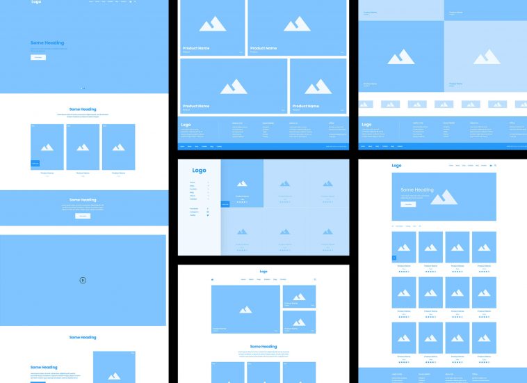 E-commerce Wireframes Kit Adobe XD Templates – QuickFrames