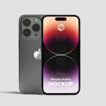 Free iPhone 14 Max Pro Mockup