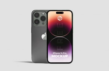 Free iPhone 14 Max Pro Mockup