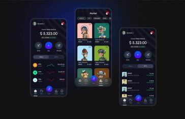 Free NFT Wallet App Template Figma Resource