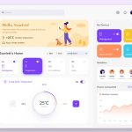 Sketch Smart Home Dashboard