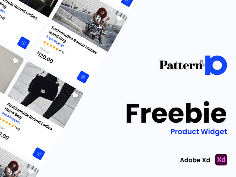 Patternio Adobe Xd Freebie For Product Widget L4